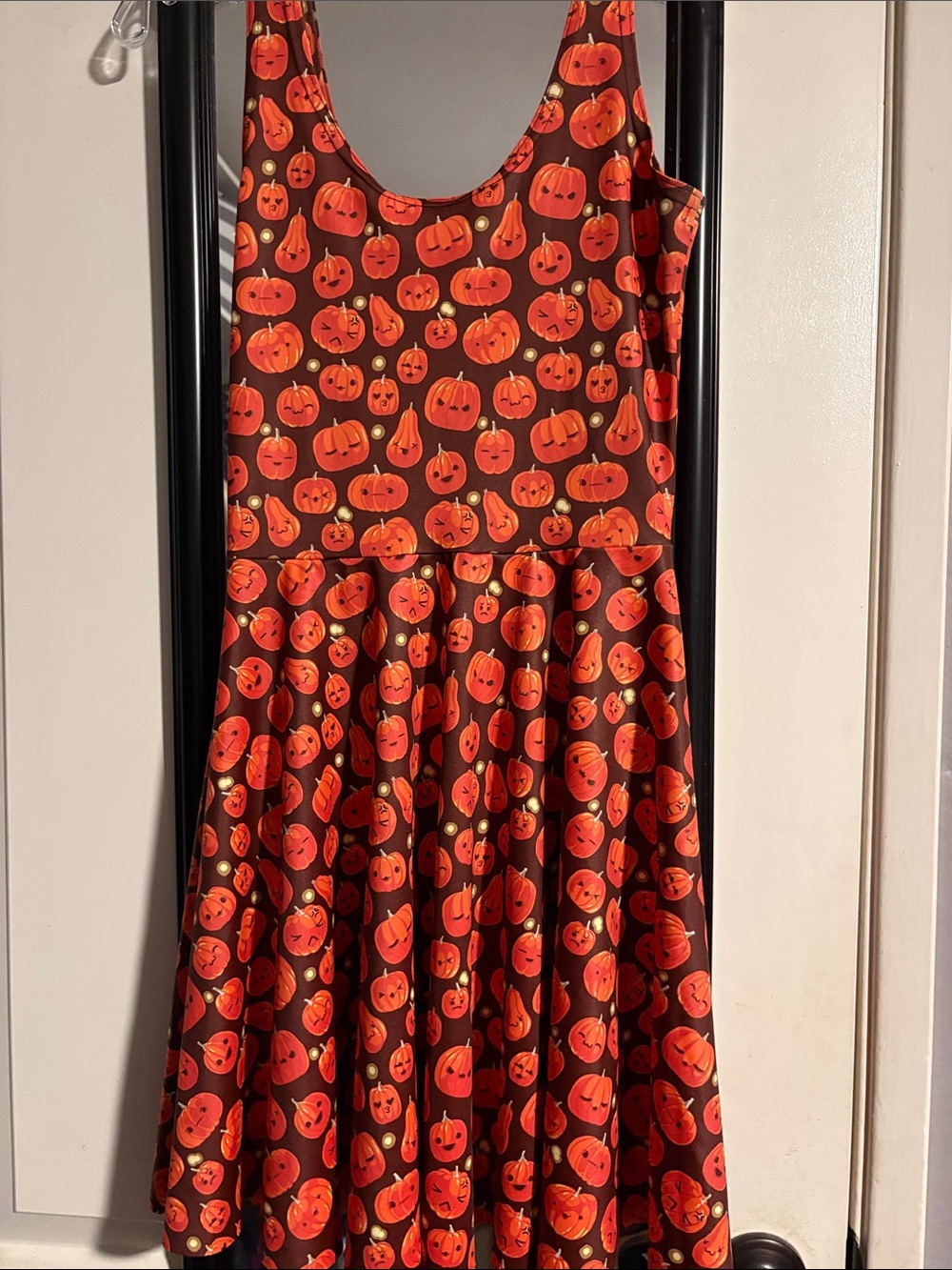 Blackmilk scoop neck pumpkin dress